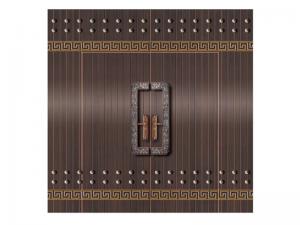 编号-2118-原铜拉丝刨槽